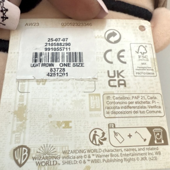 8” Harry Potter Wizarding World Plush - Picture 10 of 12